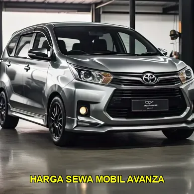 harga sewa mobil avanza